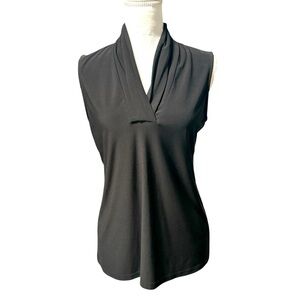 Anne Klein V-Neck Sleeveless‎ Top Size Medium